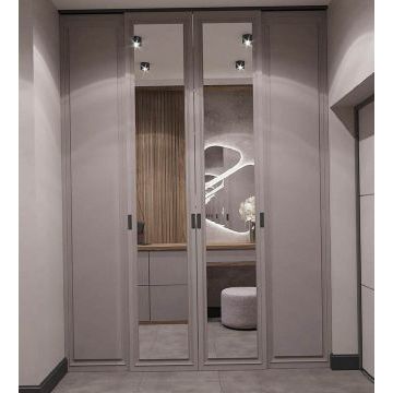 Шкаф для прихожей распашной 21180 (Зеркало, ЛДСП) Шкаф для прихожей распашной 21180 (Зеркало, ЛДСП)