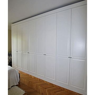 Шкаф белый распашной RSH53 (Линейный, ЛДСП) Шкаф белый распашной RSH53 (Линейный, ЛДСП)