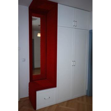 Шкаф распашной для прихожей RSH36 (Мягкое сиденье) Шкаф распашной для прихожей RSH36 (Мягкое сиденье)