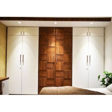 Шкаф распашной с 3д фасадом RSH8 (Белый цвет) Шкаф распашной с 3д фасадом RSH8 (Белый цвет)