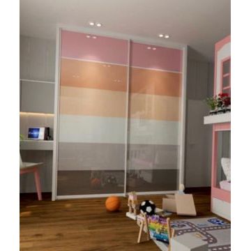 Шкаф-купе в детскую 50 (Цветные двери, глянец) Шкаф-купе в детскую 50 (Цветные двери, глянец)