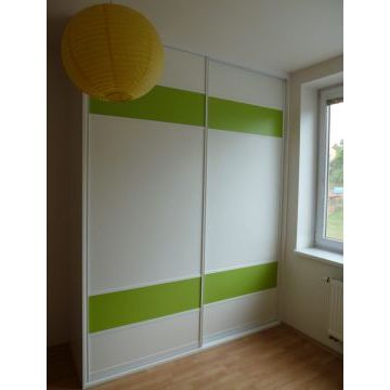 Шкаф-купе в детскую 89 (Белый) Шкаф-купе в детскую 89 (Белый)