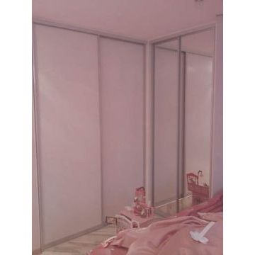 Шкаф-купе в детскую 220 (Угловой, белый) Шкаф-купе в детскую 220 (Угловой, белый)