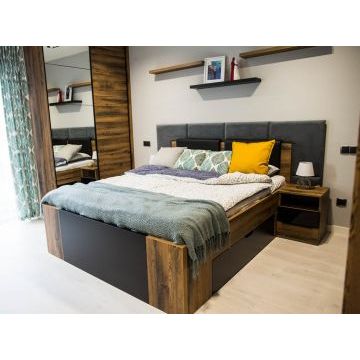 Кровать для спальни 2020 (Двуспальная, тумбочки)