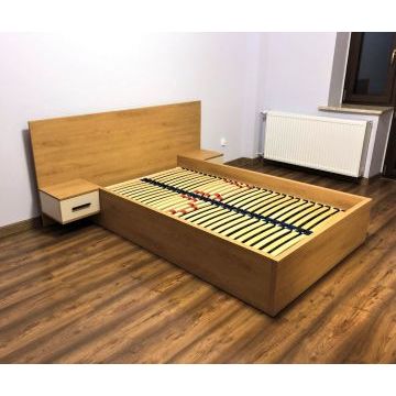 Кровать для спальни 2032 (Подвесные тумбы, двуспальная) Кровать для спальни 2032 (Подвесные тумбы, двуспальная)