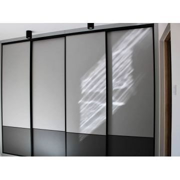 Шкаф-купе для спальни 2049 (Серый)