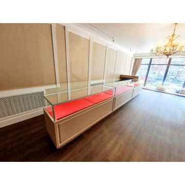 Мебель для ювелирного магазина 2041 (Белый цвет, ЛДСП)