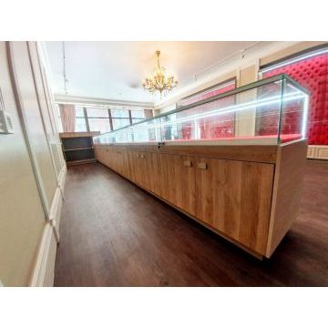 Мебель для ювелирного магазина 2041 (Белый цвет, ЛДСП)