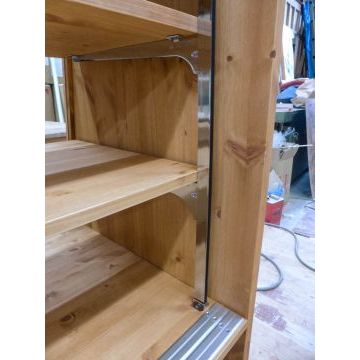 Витрина для магазина ТМ34 (Массив, цвет дерева)