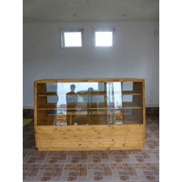 Витрина для магазина ТМ34 (Массив, цвет дерева)