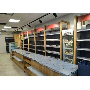 Торговый прилавок 2056 (Коричневый, ЛДСП) Торговый прилавок 2056 (Коричневый, ЛДСП)