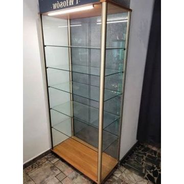 Торговая витрина ТМ29 (Стеклянные полки, белый)