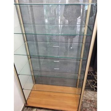 Торговая витрина ТМ29 (Стеклянные полки, белый)