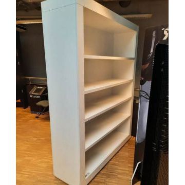 Торговый стеллаж TS2067 (Белый, МДФ)