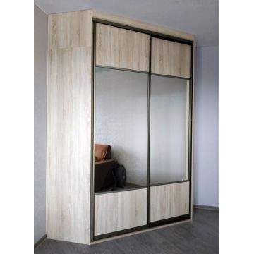 Шкаф-купе SK001 (Зеркальные вставки)