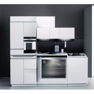 Кухня в стиле хай-тек K091 (Матовая, белая)