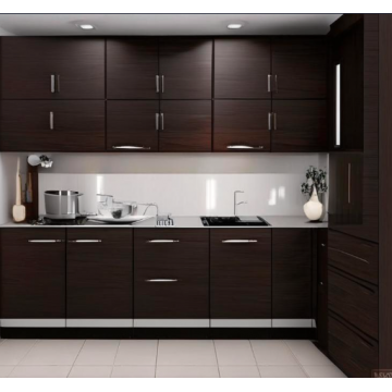 Кухня из ЛДСП К265 (Угловая, современный стиль) Кухня из ЛДСП К265 (Угловая, современный стиль)