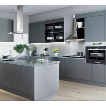 Кухня из плёночного МДФ К696 (Угловая, маленькая)