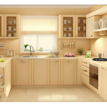 Кухня из пластика К290 (Белый цвет) Кухня из пластика К290 (Белый цвет)