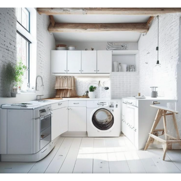 Кухня маленькая К2007 (Со стиральной машиной) Кухня маленькая К2007 (Со стиральной машиной)