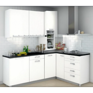 Кухня небольшая угловая К0101 (Белый цвет) Кухня небольшая угловая К0101 (Белый цвет)