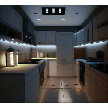 Кухня П-образная К902 (Встроенная подсветка) Кухня П-образная К902 (Встроенная подсветка)