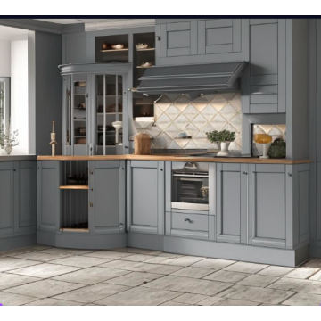 Кухня в стиле прованс К409 (Серый цвет) Кухня в стиле прованс К409 (Серый цвет)
