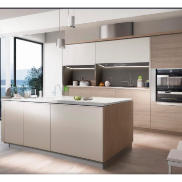 Кухня с островом линейная К0769 (Средний размер) Кухня с островом линейная К0769 (Средний размер)