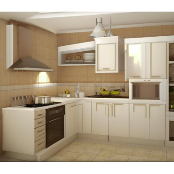 Кухня со встраиваемой техникой К273 (Глянец, кремовая)