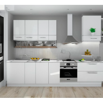 Кухня со встраиваемой техникой К0270 (Белый цвет)