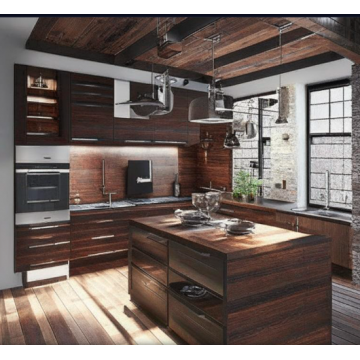 Кухня венге небольшая К7012 (Подвесные шкафчики) Кухня венге небольшая К7012 (Подвесные шкафчики)