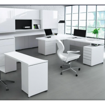 Мебель для кабинета МК18 (Белый цвет) Мебель для кабинета МК18 (Белый цвет)