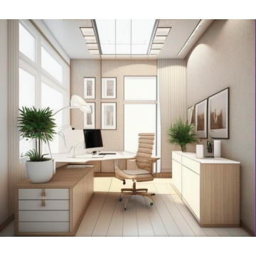 Мебель для кабинета МК13 (Бежевый, белый) Мебель для кабинета МК13 (Бежевый, белый)