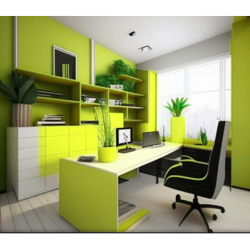 Мебель для кабинета МК4 (Желтый, оливковый) Мебель для кабинета МК4 (Желтый, оливковый)