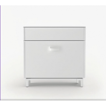 Комод KT3 (Белый, минимализм)