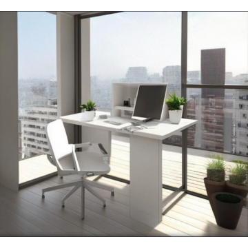 Домашний кабинет для балкона B17 (ЛДСП, белый)