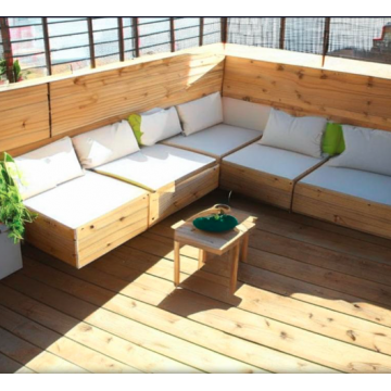 Уголок для балкона B22 (ЛДСП)