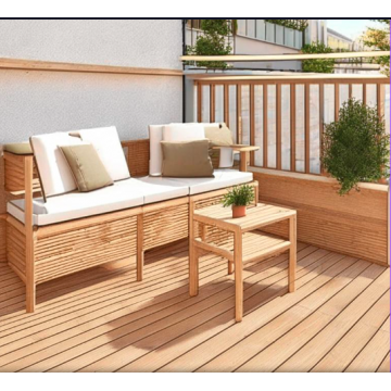 Набор мебели на балкон B18 (Светлые тона)