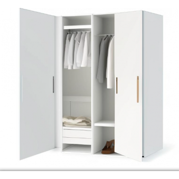 Шкаф на балкон B28 (Белый, с ножками)