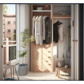 Шкаф на балкон B1 (Скандинавский стиль)