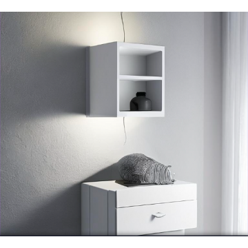 Тумба подвесная для гостиной 2080 (Белый цвет) Тумба подвесная для гостиной 2080 (Белый цвет)