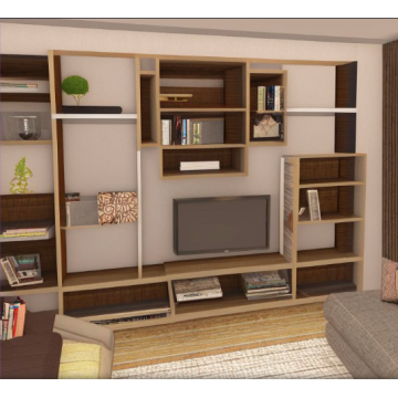 Секция для гостиной GK10 (Полки, ЛДСП) Секция для гостиной GK10 (Полки, ЛДСП)