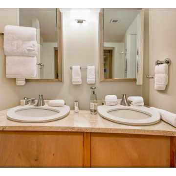 Тумба в ванную для двух раковин V22 (МДФ, белый) Тумба в ванную для двух раковин V22 (МДФ, белый)