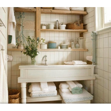 Тумба в ванную комнату V19 (Открытые полки) Тумба в ванную комнату V19 (Открытые полки)