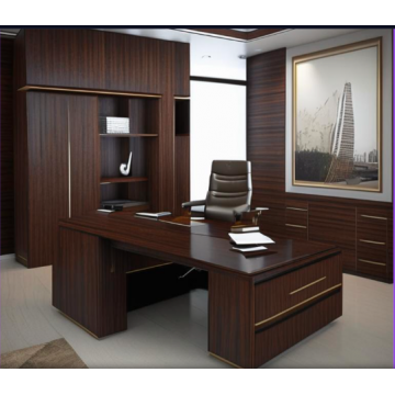 Мебель для руководителя OF42 (ЛДСП, цвет дерева)