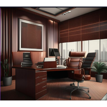 Мебель для руководителя OF44 (Коричневый цвет)