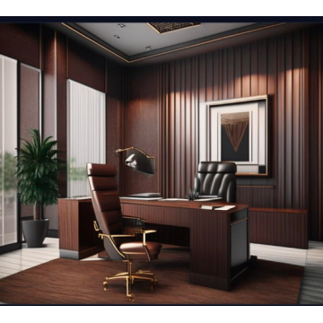 Мебель для руководителя OF38 (Коричневый, ЛДСП)