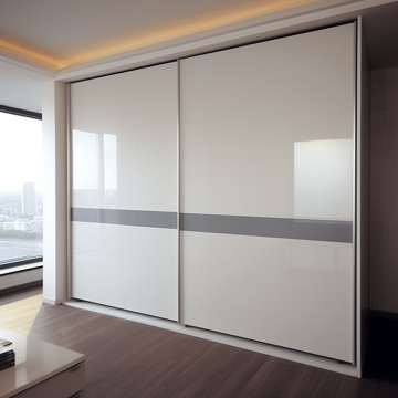 Шкаф-купе глянцевый 234 (Корпусный, белый) Шкаф-купе глянцевый 234 (Корпусный, белый)