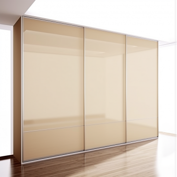 Шкаф-купе глянцевый 221 (Бежевый, 4 двери) Шкаф-купе глянцевый 221 (Бежевый, 4 двери)