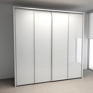 Шкаф-купе глянцевый 228 (Четырехдверный, современный) Шкаф-купе глянцевый 228 (Четырехдверный, современный)